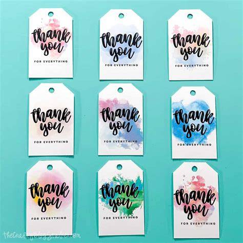 Thank You May The Force Be With You Labels Printable
