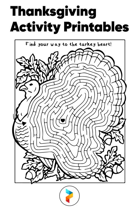 Thanksgiving Activities Printable