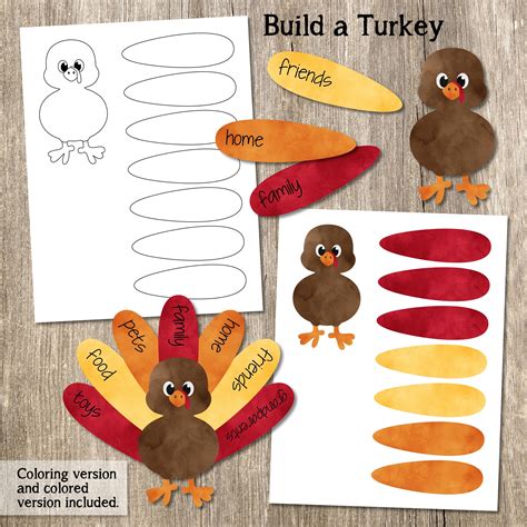 Thanksgiving Craft Printables Free