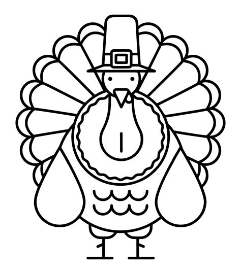 Thanksgiving Turkey Template