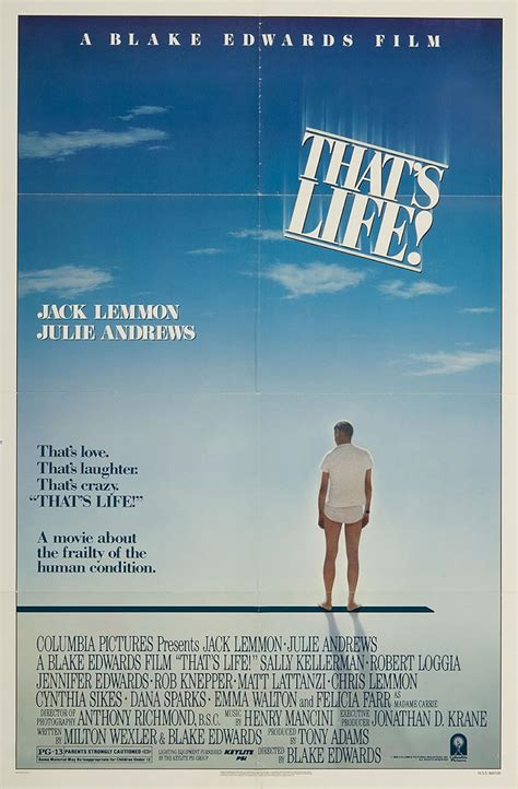 That's Life! (1986) film online,Blake Edwards,Jack Lemmon,Julie Andrews,Sally Kellerman,Robert Loggia