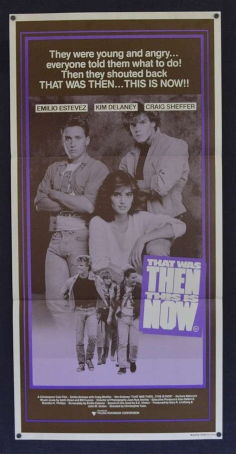 That Was Then... This Is Now (1985) film online,Christopher Cain,Emilio Estevez,Craig Sheffer,Larry B. Scott,Matthew Dudley