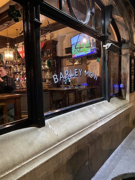 The Barley Mow Pub Mayfair