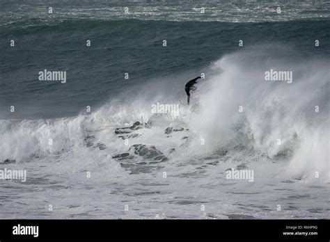 The Cribbar Surfing Point. (Newquay)
