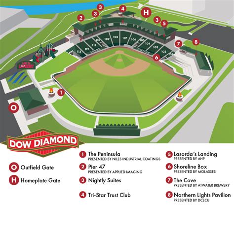The Diamond Seating Chart