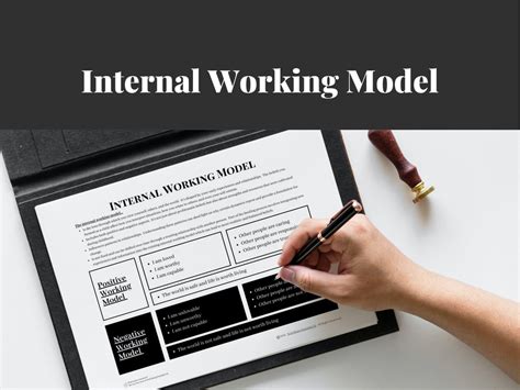 The Internal Working Model Provides A Template Used To