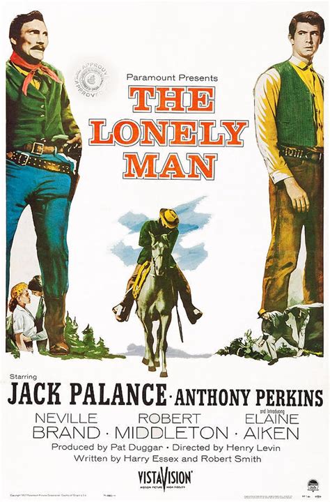 The Lonely Man (1957) film online,Henry Levin,Jack Palance,Anthony Perkins,Neville Brand,Robert Middleton