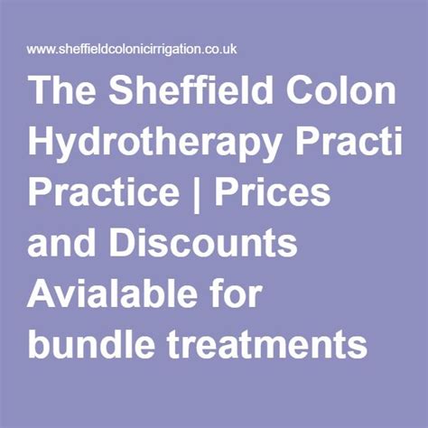 The Sheffield Colon Hydrotherapy Practice at Abbeydale Health
