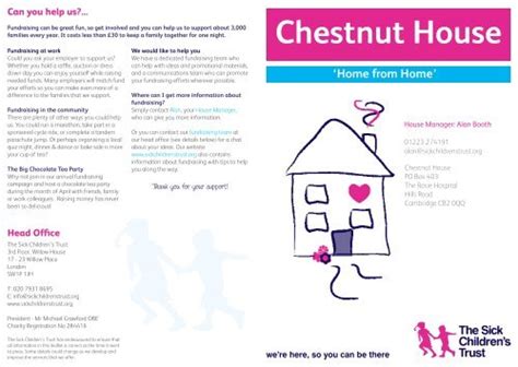 The Sick Children's Trust - Chestnut House