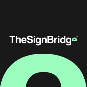 The Sign Bridge - High Peak Sign Maker