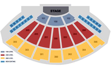 The Theater Msg Seating Chart