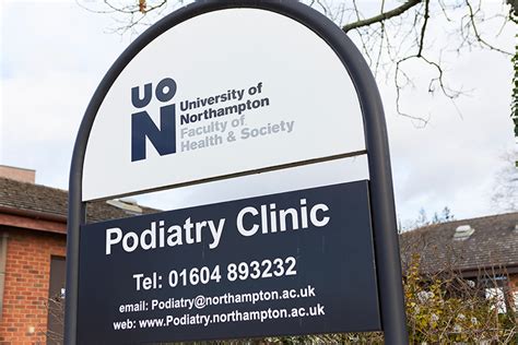 The University of Northampton's Podiatry Clinic