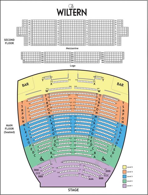 The Wiltern Seating Chart