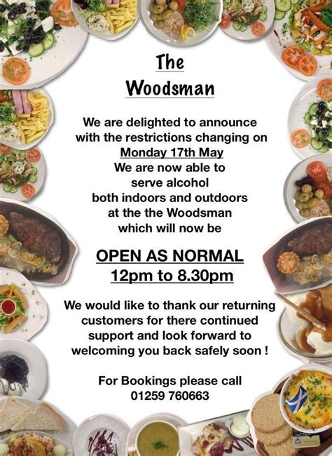 The Woodsman Restaurant Fishcross Scotland