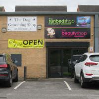 The dog grooming shop
