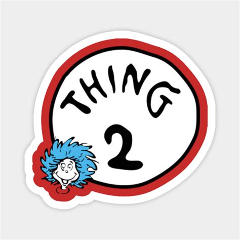 Thing 1 And Thing 2 Logo Printable