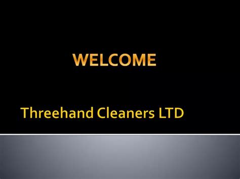 Threehand Cleaners LTD