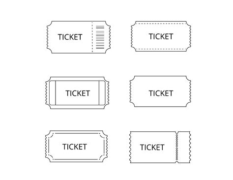 Ticket Outline Template