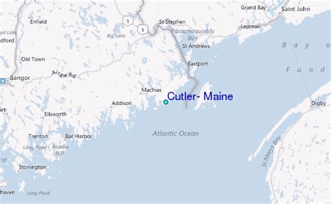 Tide Chart Cutler Maine