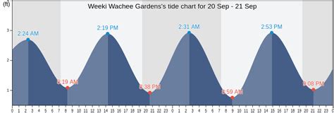 Tide Chart Weeki Wachee