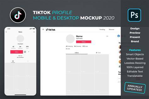 Tiktok Page Template