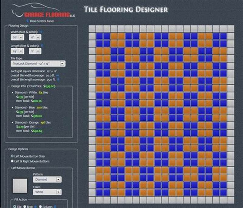 Tile Pattern Layout Tool