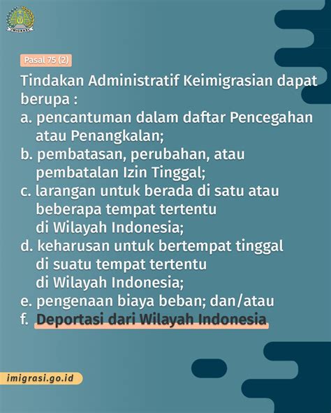 Tindakan Administrasi Bank Indonesia