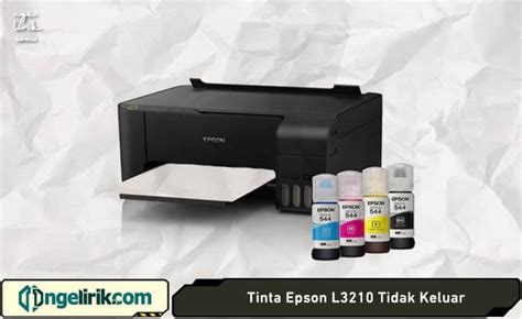 Tinta Printer Epson L3210 Tidak Keluar