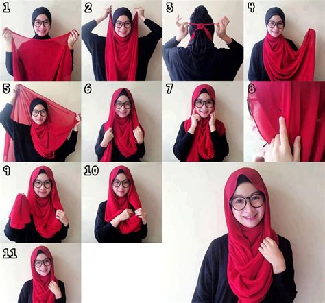 Tips Memilih Hijab Untuk Wajah Bulat