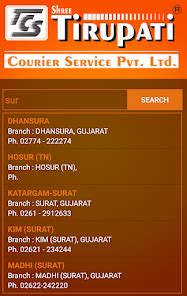 Tirupati Courier Service
