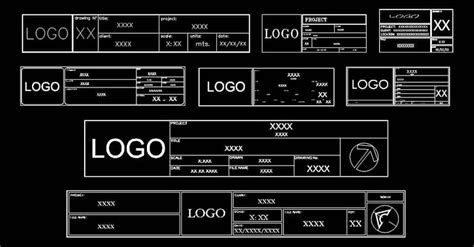 Title Block Autocad Template