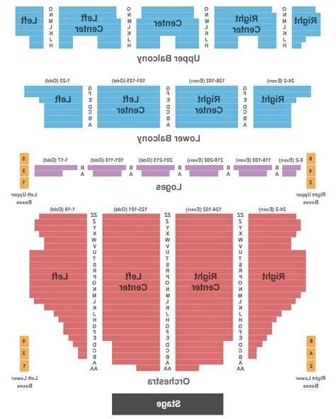 Tivoli Theater Seating Chart
