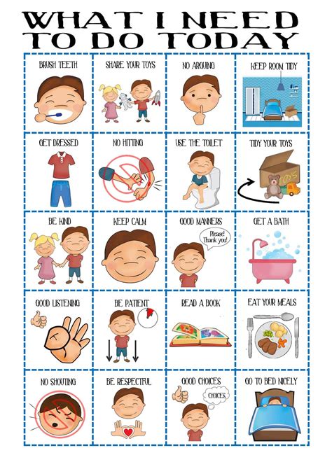 Toddler Routine Chart