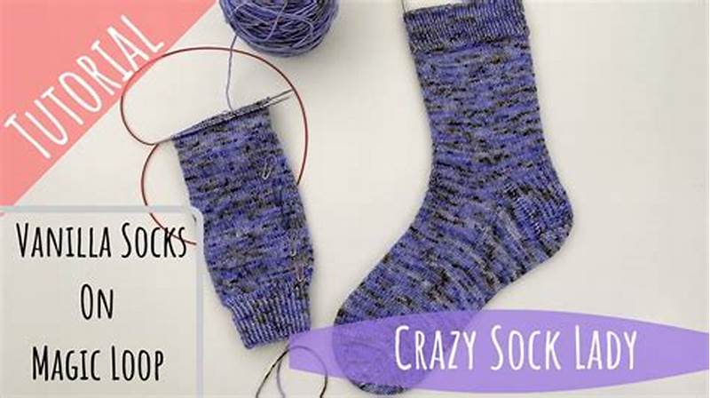 Toe Up Magic Loop Sock Pattern