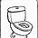 Toilet Coloring Page
