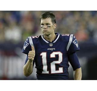 Tom Brady thumbs up