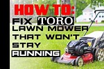 Toro Lawn Mowers Troubleshooting