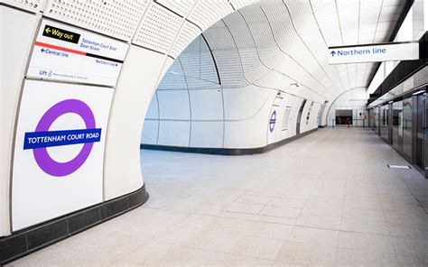 Tottenham Court Road Elizabeth Line station