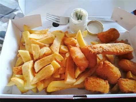 Traditional no8 fish and chip shop whitland Carmarthen