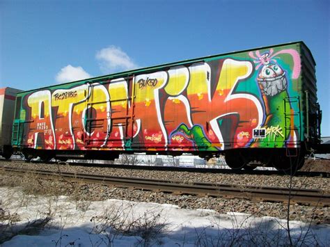 Train Graffiti