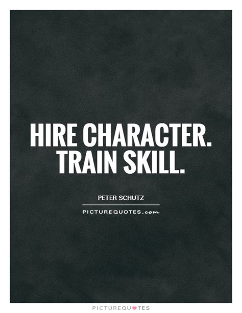 Train your Character's Skills