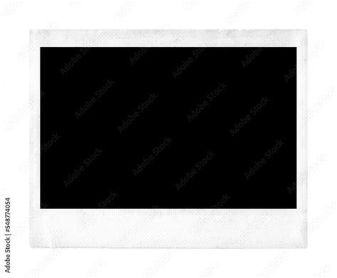 Transparent Template Polaroid Frame