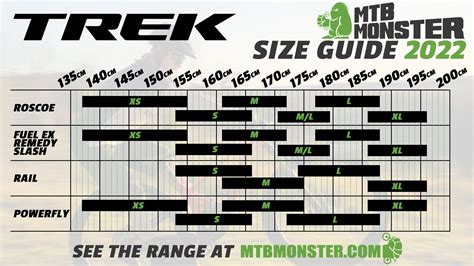 Trek Mtb Size Chart