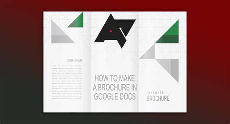 Tri Fold Brochure Template Google Doc