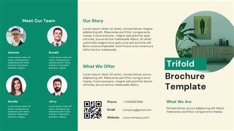 Tri Fold Brochure Template Google Slides