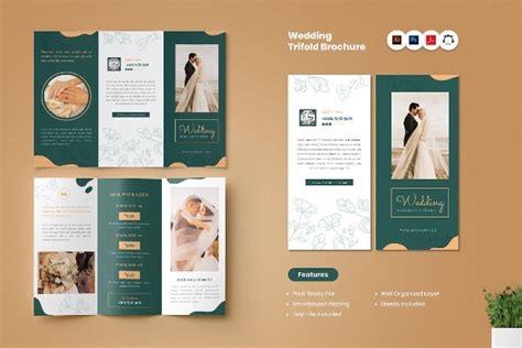 Tri Fold Invitation Template Free