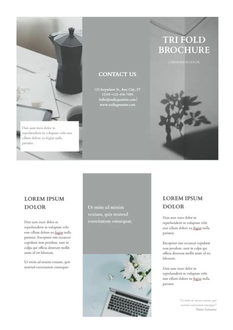 Tri Fold Template Google Docs