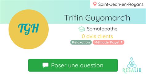 Trifin GUYOMARC'H à Saint-Jean-en-Royans