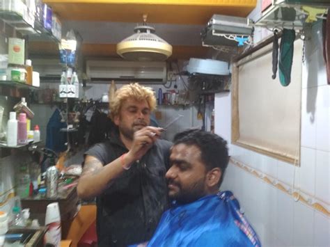 Trimbak hair cutting saloon
