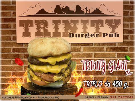 Trinity Burger Pub Rome